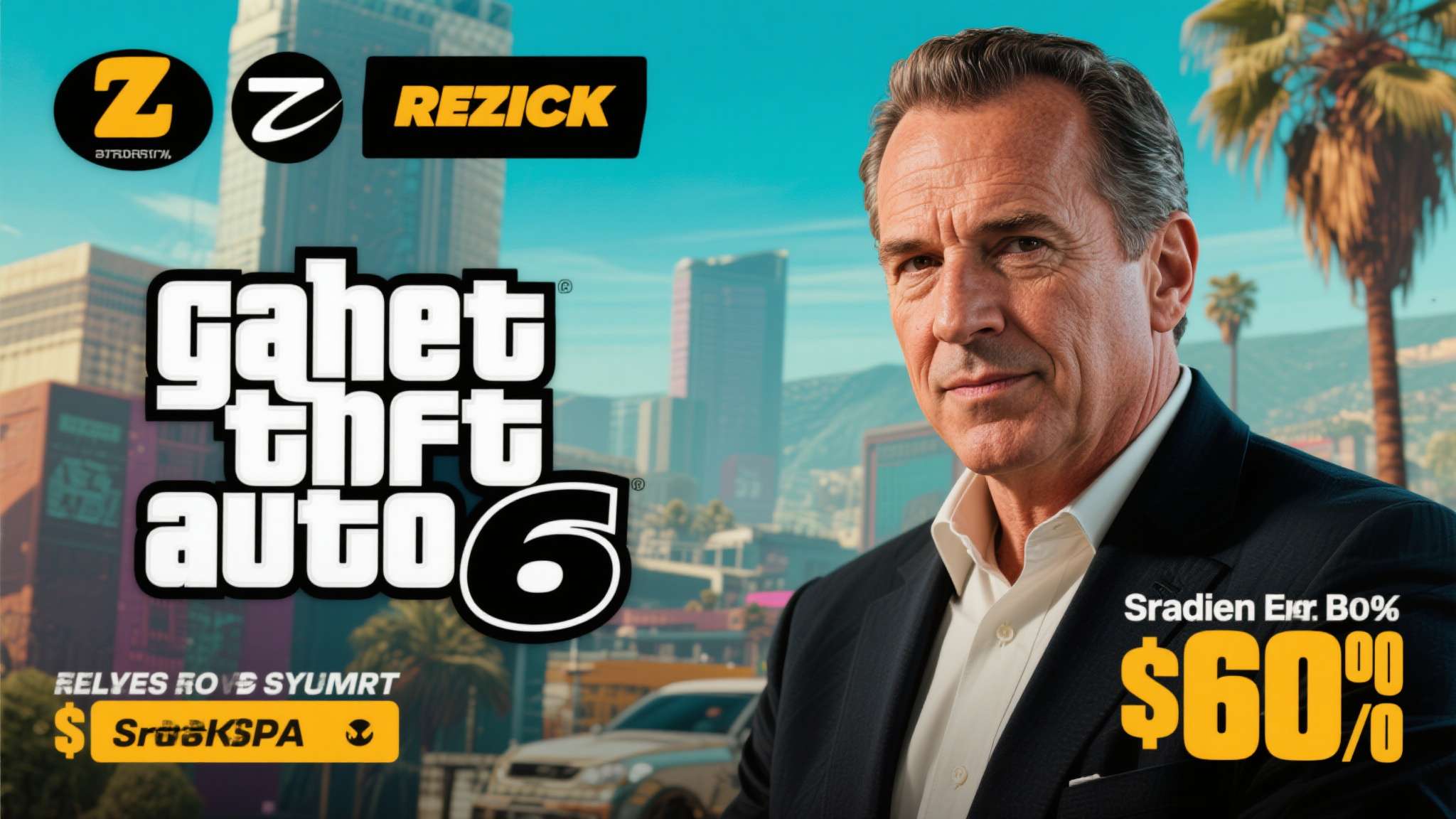 T2 CEO称《GTA6》开发成本前所未有 属于高风险游戏